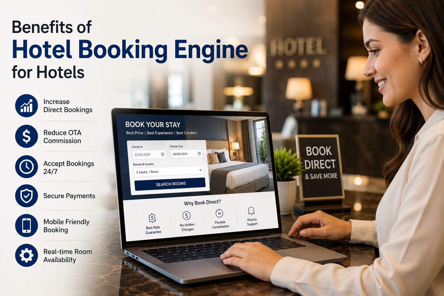 Benefits of a Hotel Booking Engine for Hotels