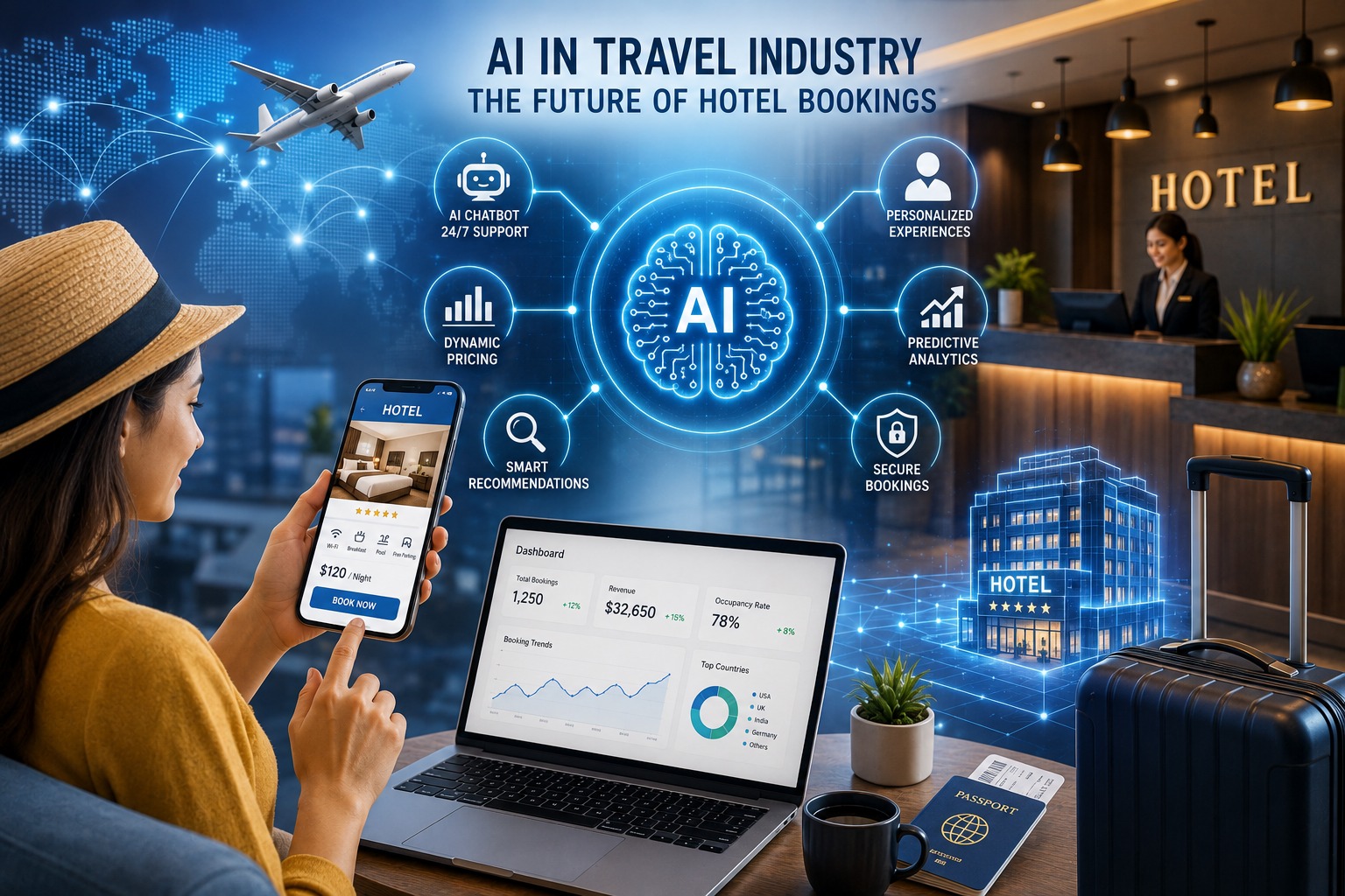 AI in Travel Industry: Future of Hotel Bookings