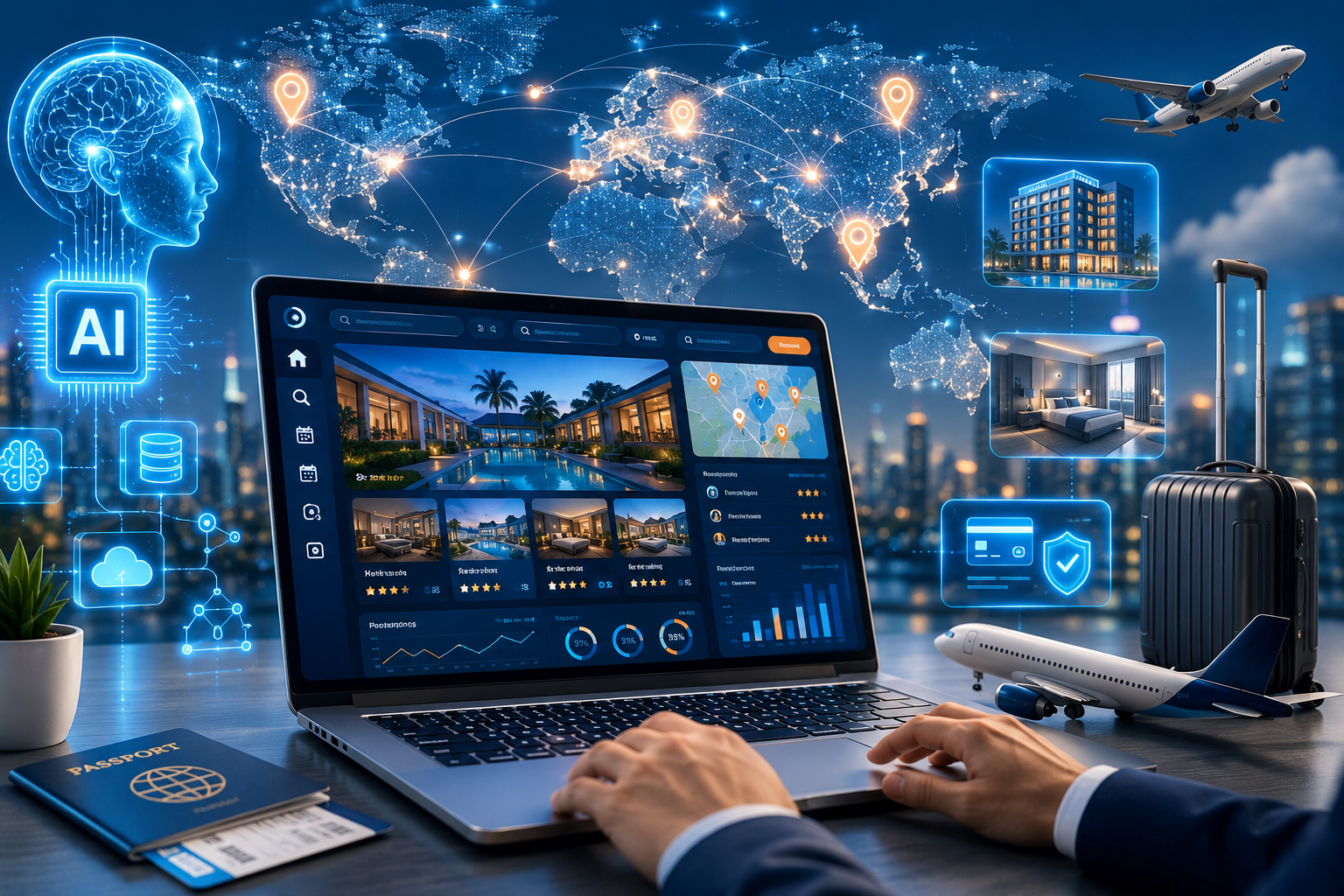AI in the Travel Industry: Future of Hotel Bookings